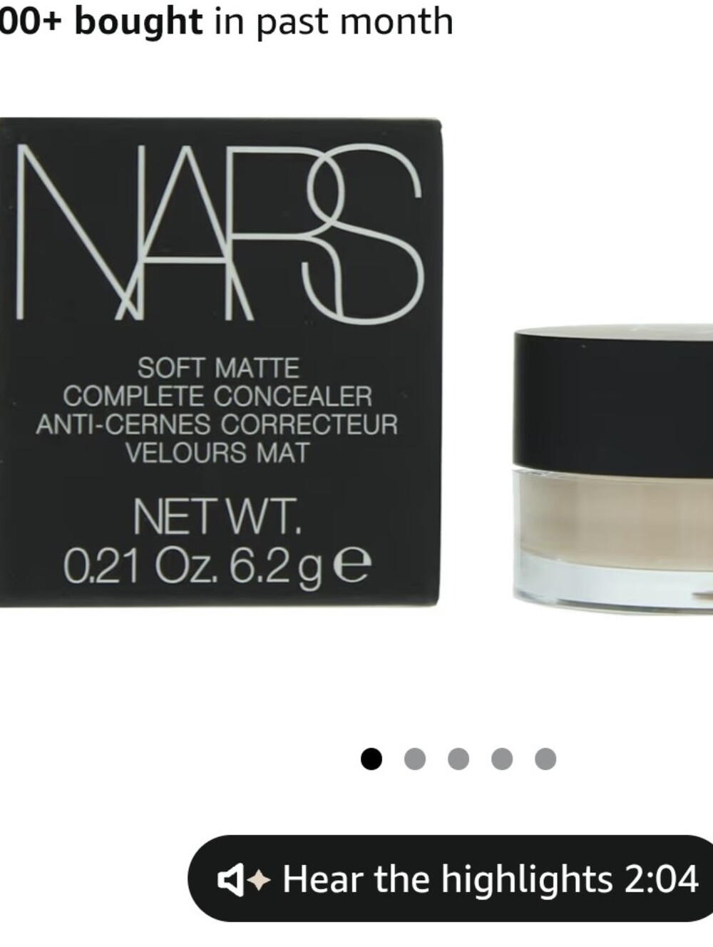 NARS Soft Matte Complete Concealer